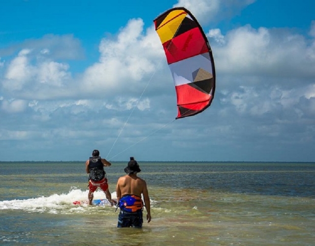 kitesurf en el caribe